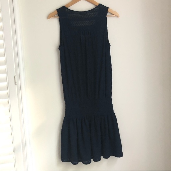 Ramy Brook Size Small Parker Mini Dress In Navy - Picture 9 of 9